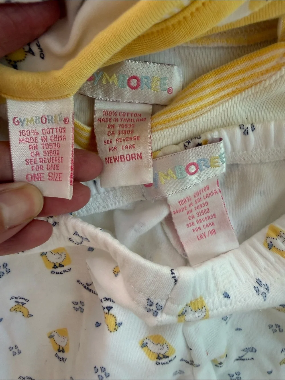 Gymboree vintage rainbow